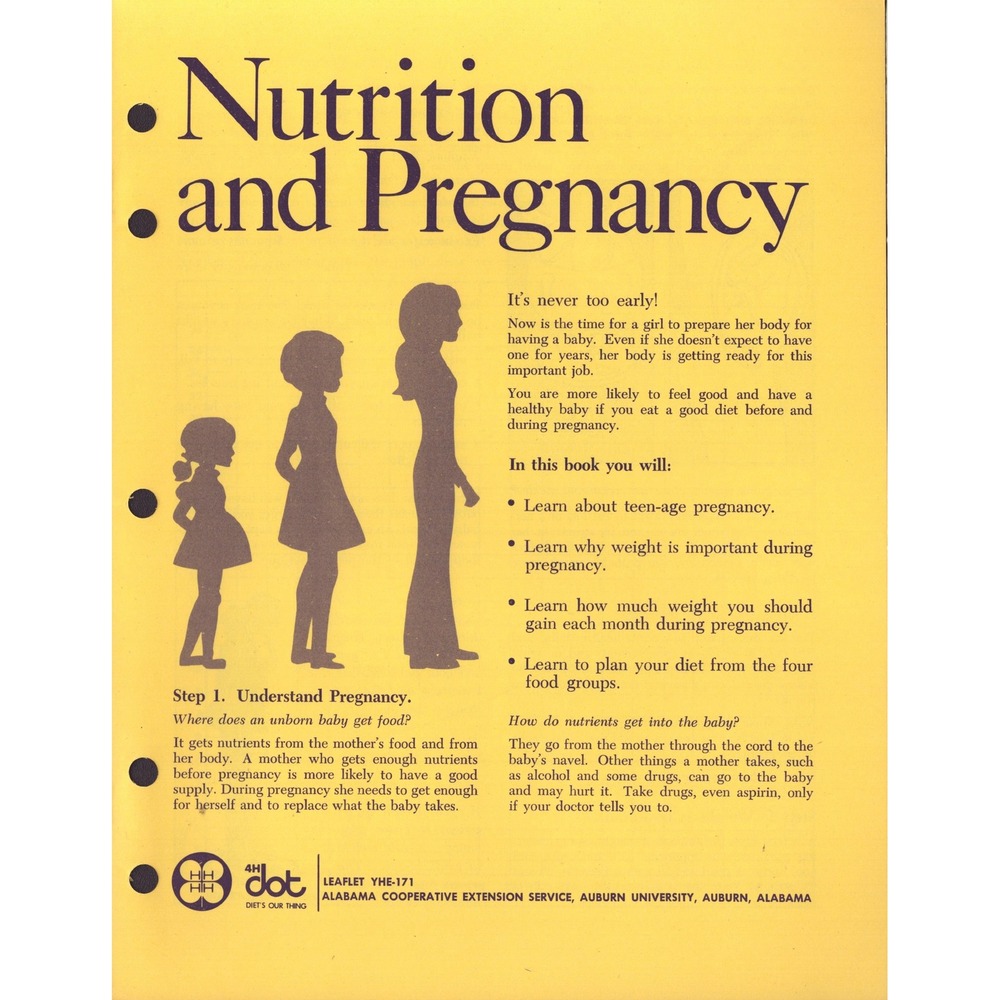 VTG Auburn U Alabama Cooperative Extension Service Health & Diet Pamphlets Lot - Picture 5 of 12